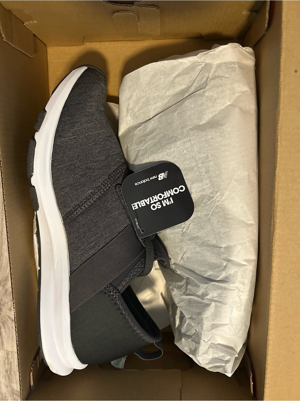 Brand New New Balance FuelCore Nergize - Size 8 1/2 - Charcoal / Dark Grey - Picture 10 of 12